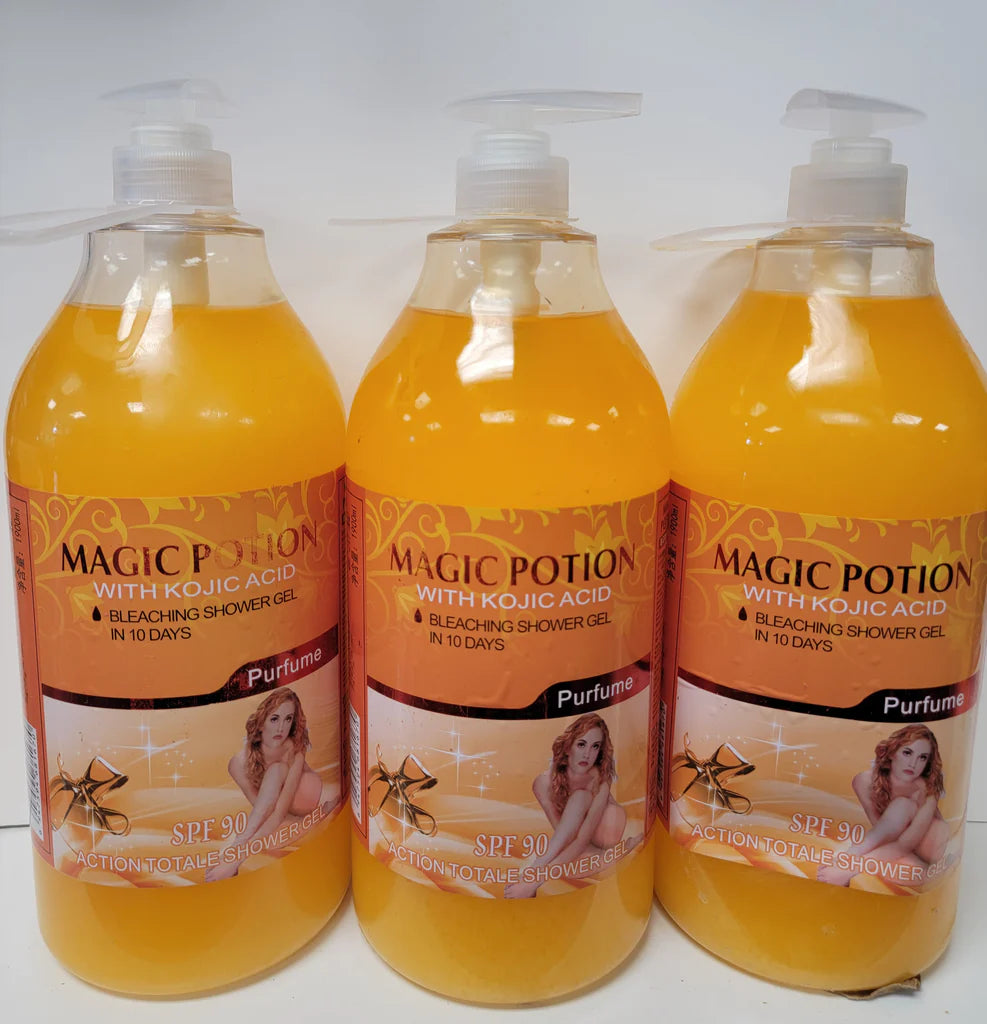 MAGIC POTION BLEACHING SHOWER GEL IN 5DAYS WITH CLUTATHIONE & ARBUTIN