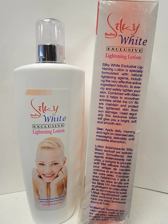 Silky White exclusive lotion 400ml cema