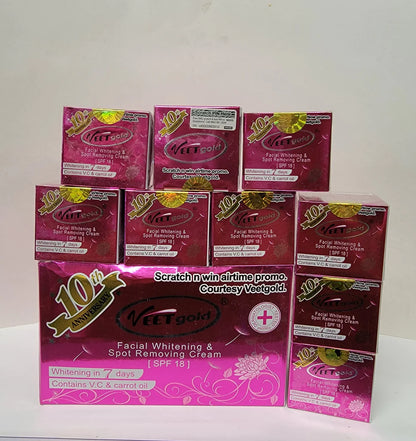 Veetgold Facial Whitening &amp; Spot Removing Cream VEETGOLD