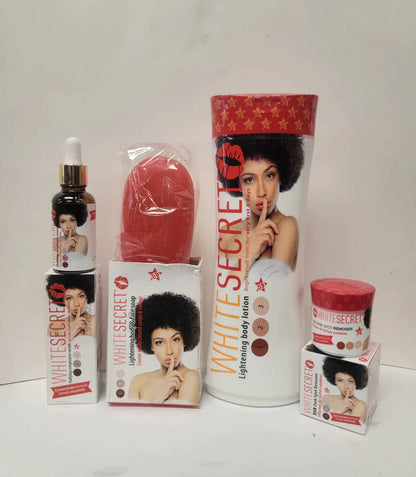 WHITE SECRET LIGHTENING BODY LOTION (7 PACK) white secret