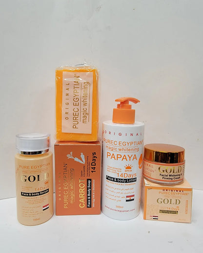 Pure Egyptian Magic Whitening Papaya Lotion Set PURE EGYPTIAN MAGIC