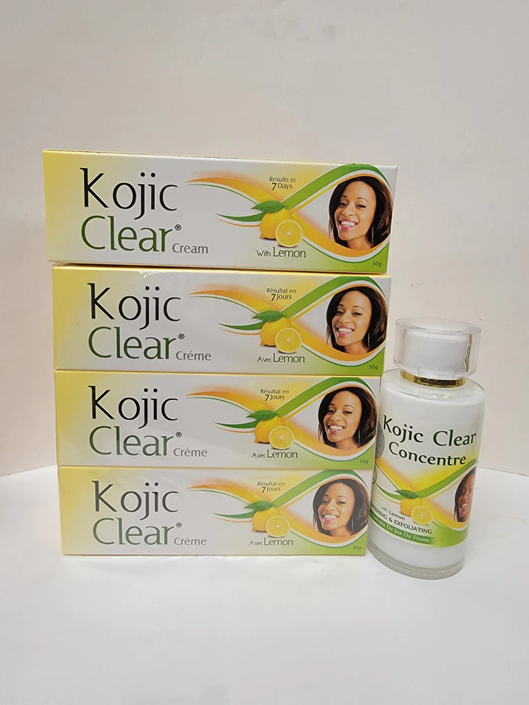 Kojic clear lightening serum &amp; tube cream set KOJIC CLEAR