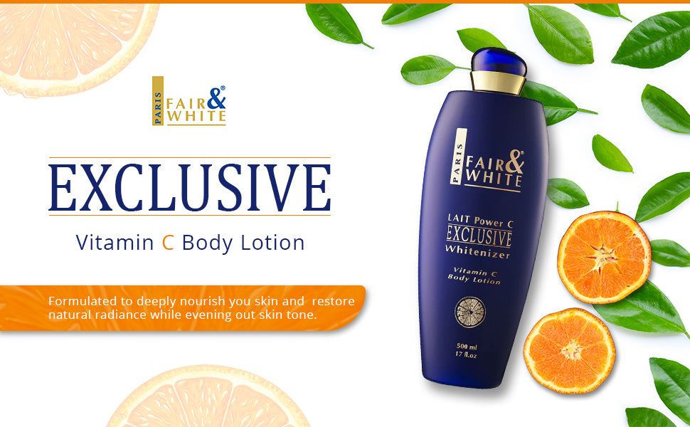 Fair &amp; White Exclusive Whitenizer Lotion Vit-C 17 oz / 500 ml Fair &amp; White Exclusive