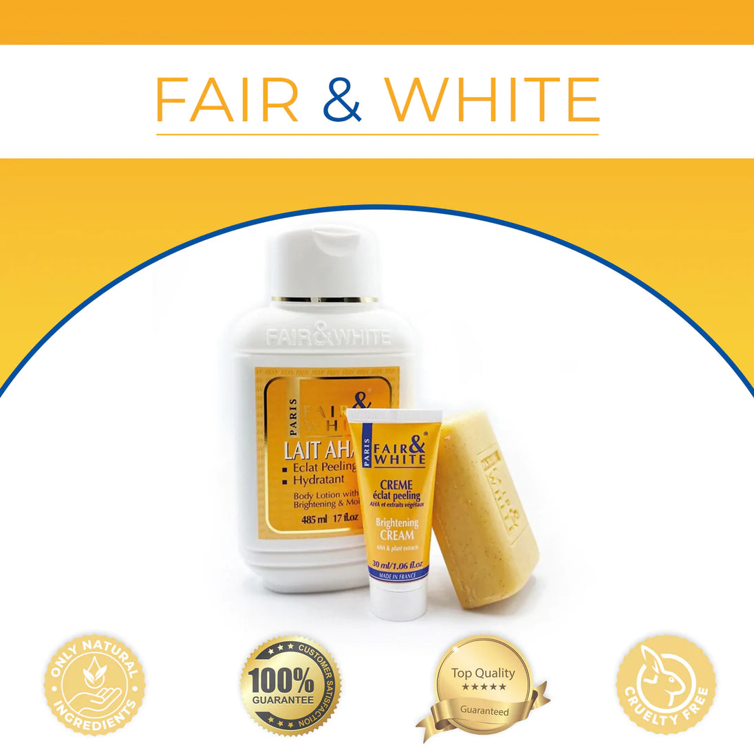 Fair & White Lait AHA-2 Body Lotion 17 oz / 485 ml FAIR & WHITE ORIGINAL