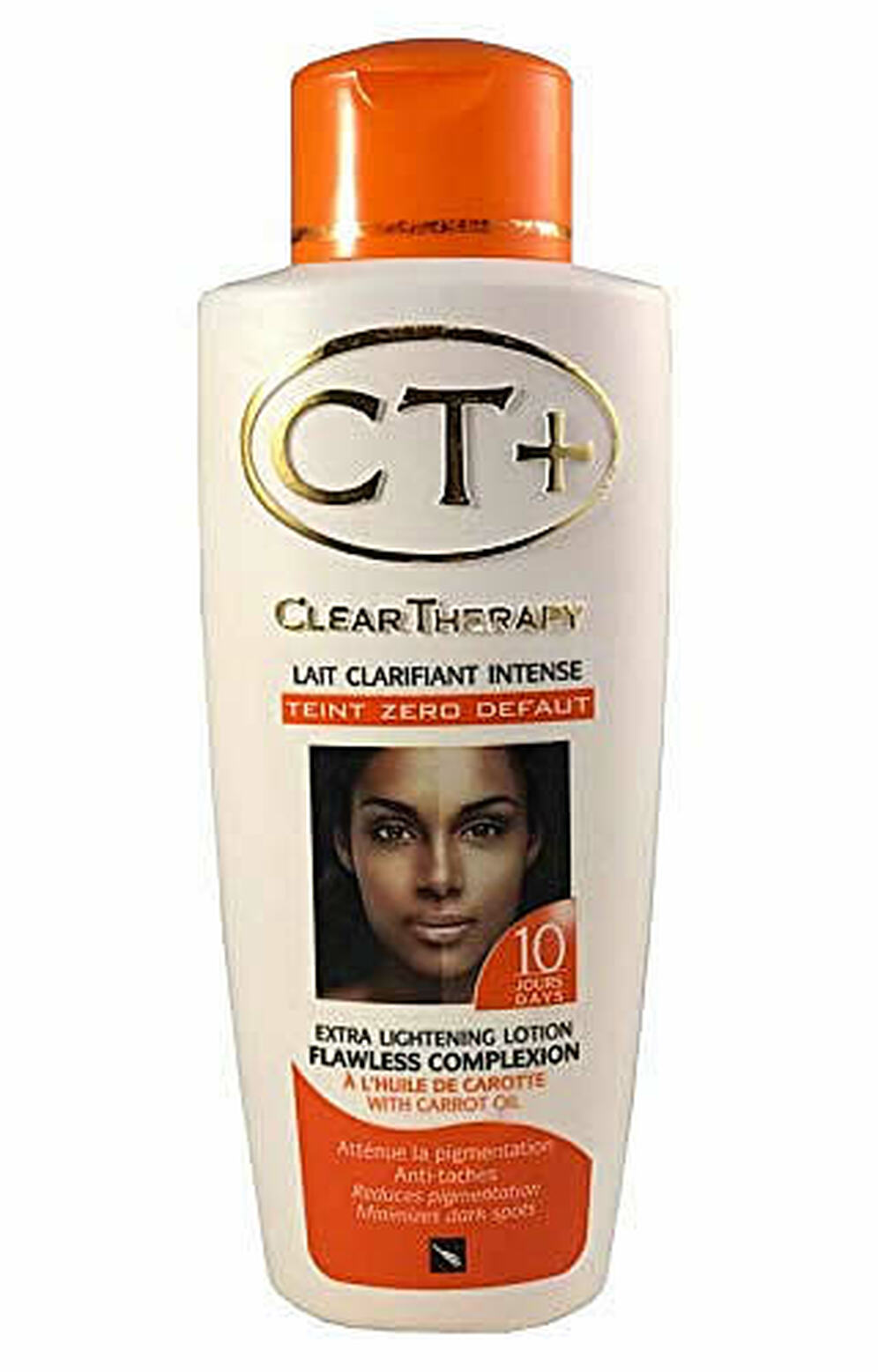 CT+ Clear Therapy Extra Carrot Lightening Lotion 16 oz CT+ Clear Therapy