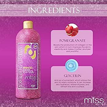 Fair &amp; White So White Exfoliating Body Wash 31.8 oz Fair &amp; White So White