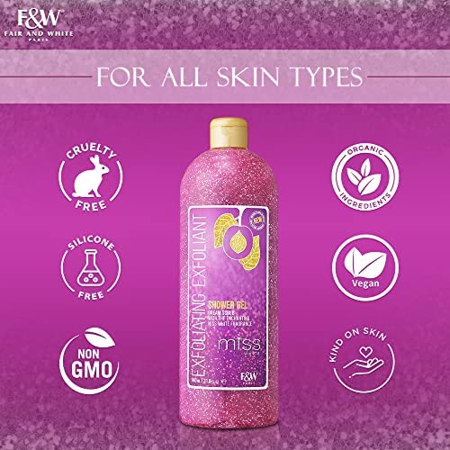 Fair &amp; White So White Exfoliating Body Wash 31.8 oz Fair &amp; White So White