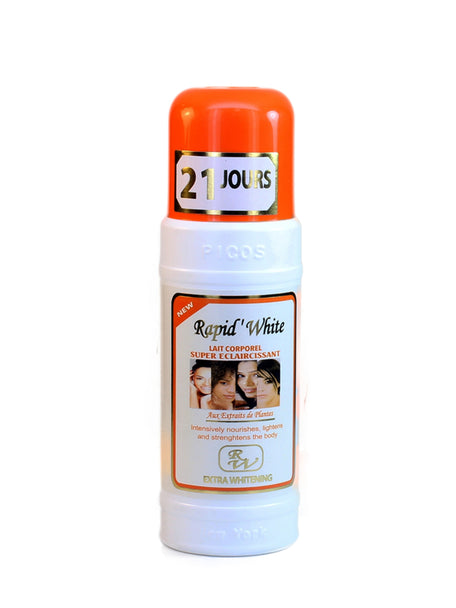 Rapid White Super Eclaircissant 21 Jours Body Lotion 16.9 oz/ 500 ml Rapid White
