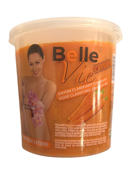Belle Vie Carotte Soap Clarifying Exfoliating 670g BELLE VIE