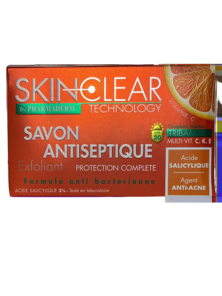 Skin Clear Exfoliant Soap Vitamin C 225 Grs - 7.9 Oz Skin light