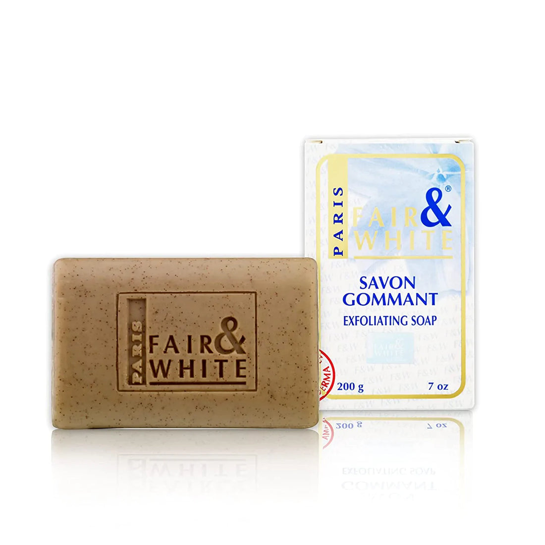 Fair &amp; White Original Exfoliating Soap - Smooth and Soft Complexion - 200g / 7 oz FAIR &amp; WHITE ORIGINAL