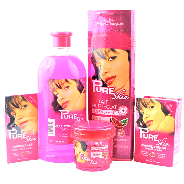 PURE SKIN VANISHING CARE BODY LOTION MOISTURIZING ANTI-SPOT + SOAP + SERUM Pure Skin