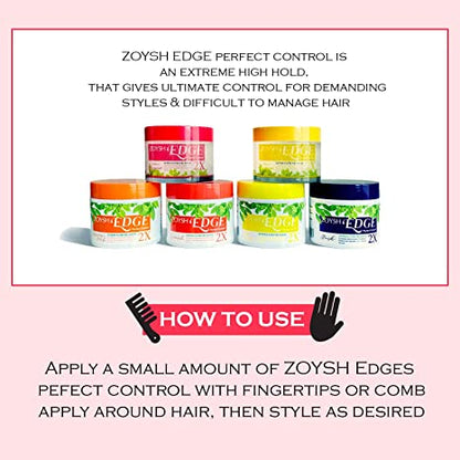 ZOYSH EDGE Perfect Control w/ Citron Pink Pearl 1.05oz / 30g ZOYSH EDGE
