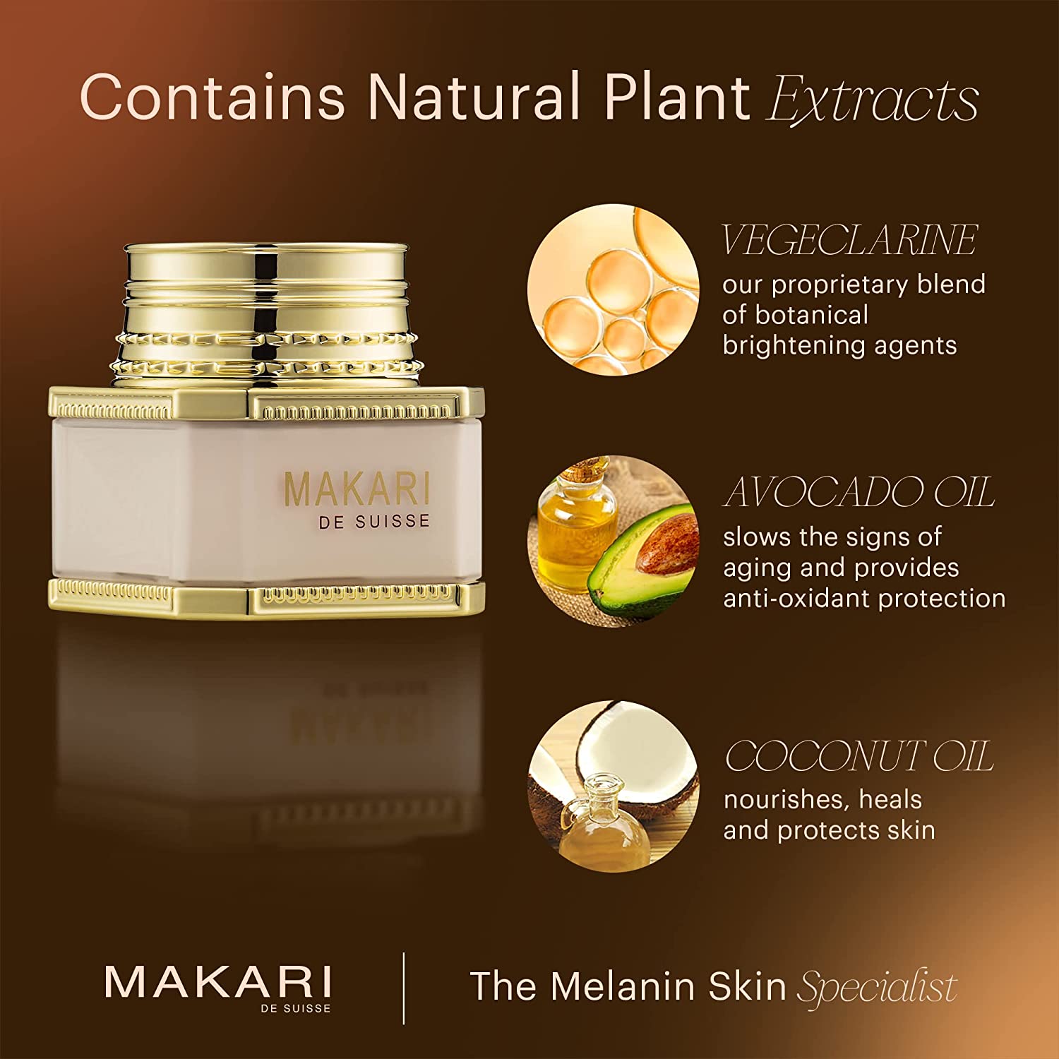 Makari Caviar Face Lightening Cream 1 oz / 30 ml Makari