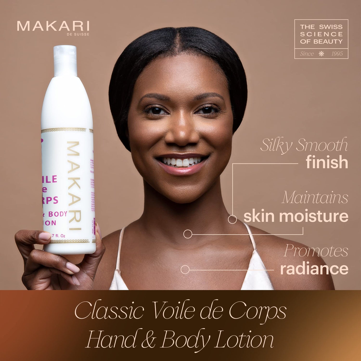 Makari Voile De Corps Hand &amp; Body Lotions 17.8 oz / 500 ml Makari