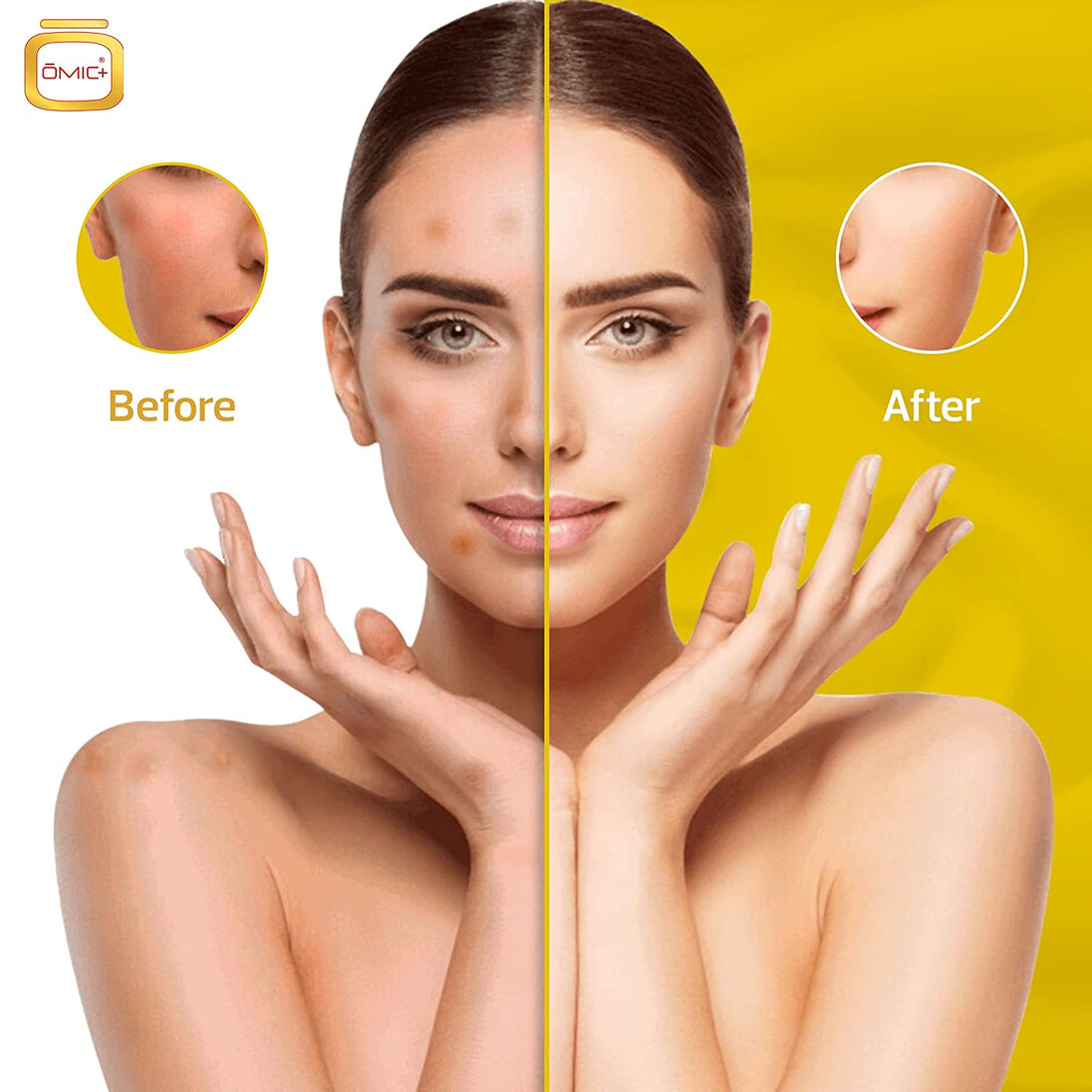 Omic Skin Brightening Tube gel 1.76 oz / 50 g OMIC MITCHEL BRAND