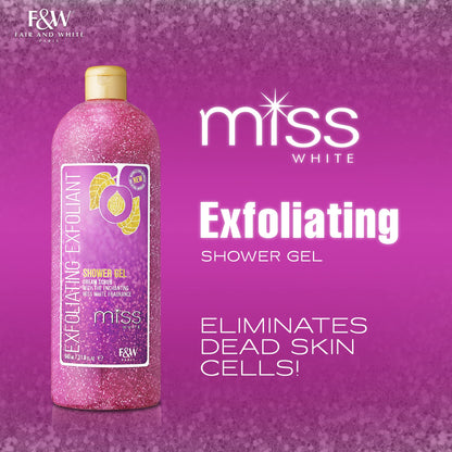 Fair &amp; White So White Exfoliating Body Wash 31.8 oz Fair &amp; White So White