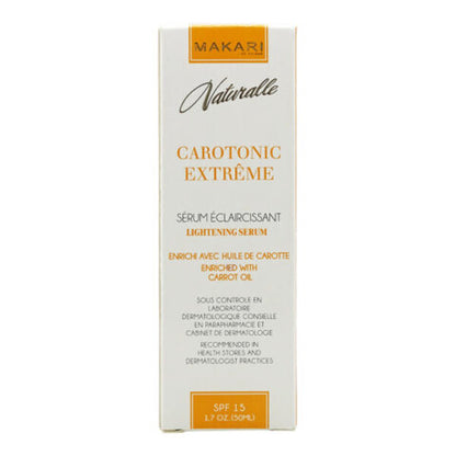 Makari Carotonic Moisturising Lightening Tube Cream with Carrot Oil SPF 15 1.7oz/50ml Makari