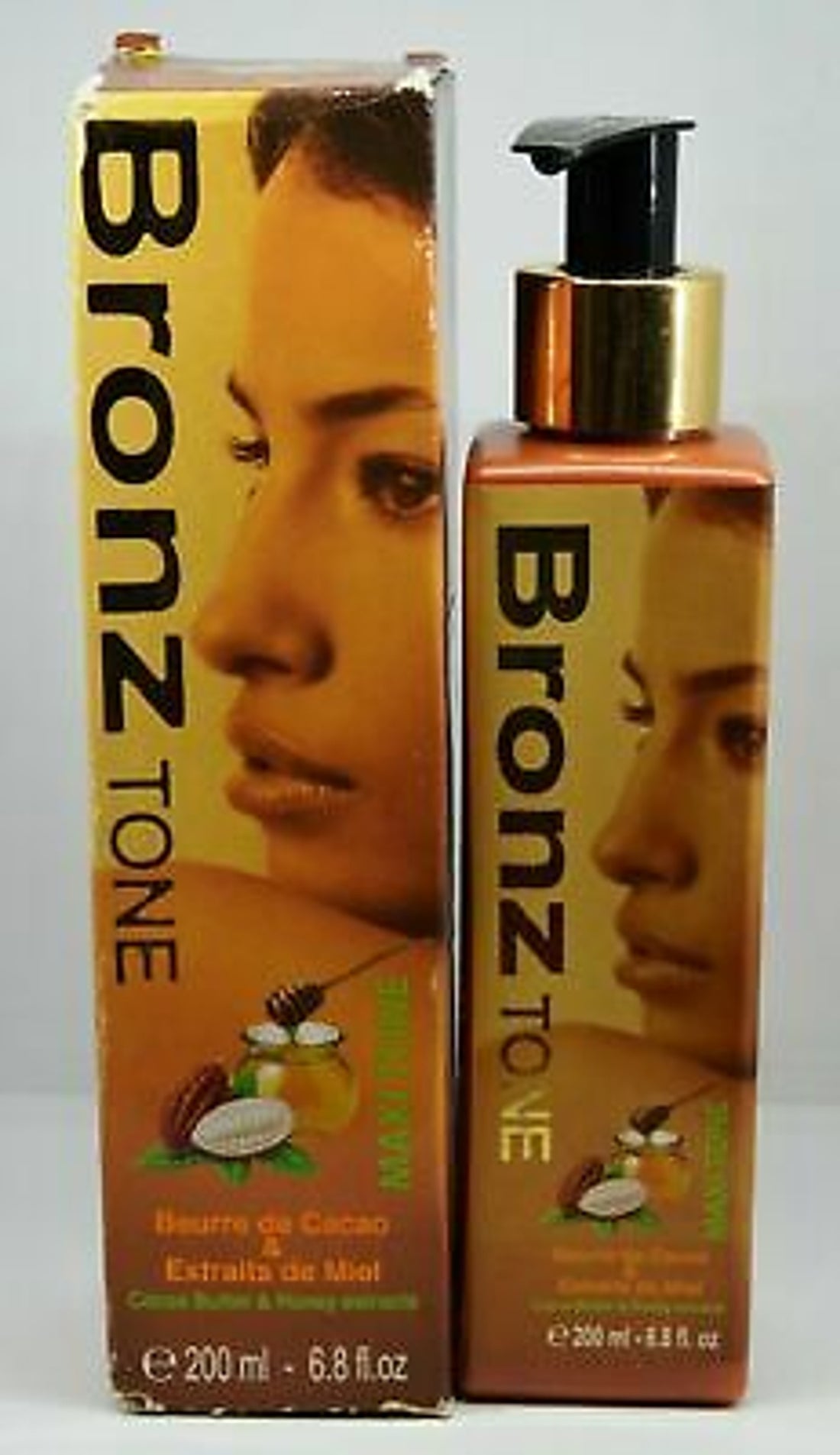 Bronz Tone Maxi Tone Fade Milk With Cocoa Butter &amp; Honey big size Bronz Tone