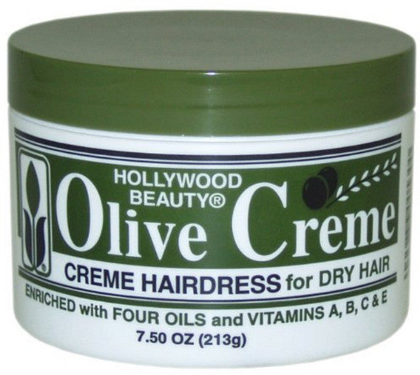 Hollywood Beauty Olive Cholesterol & Olive Creme, 7.5 oz HOLLYWOOD BEAUTY