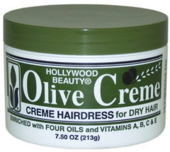 Hollywood Beauty Olive Cholesterol & Olive Creme, 7.5 oz HOLLYWOOD BEAUTY
