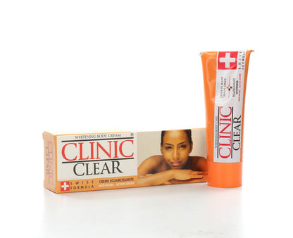 Clinic Clear Body Tube Cream 1.76 oz / 50 g (4 PACK) Clinic Clear