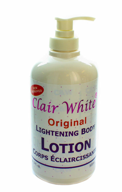 Clair &amp; White Lightening Body Lotion 16.9 oz / 500 ml Clair and white