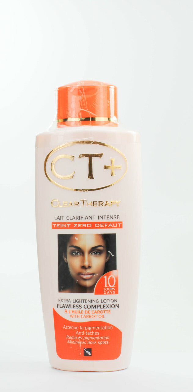 CT+ Clear Therapy Extra Lightening Lotion with Carrot 10Days 500ml /16.9oz CT+ Clear Therapy