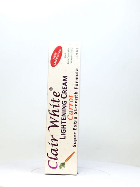 Clair & White Lightening Carrot Cream 1oz / 30ml Clair and white