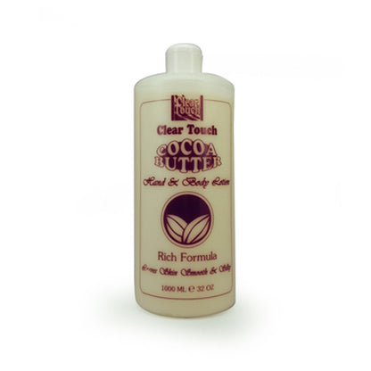 Clear Touch Cocoa Butter Hand &amp; Body Lotion 32 oz Clear Touch