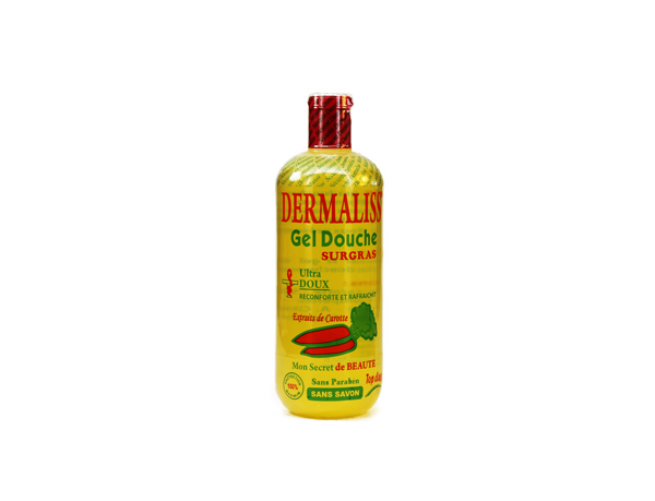 DERMALISS Gel Douche Surgras With Carrot 16.9oz/500ml DERMALISS
