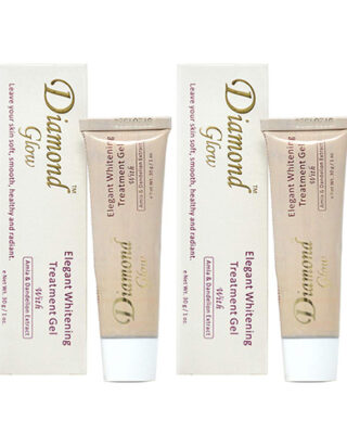 Diamond Glow Elegant Whitening Treatment Gel 1 oz (Pack of 2) Diamond Glow