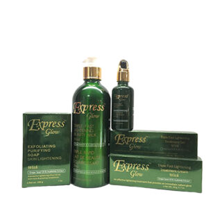 Express Glow Set Milk Soap Cream Gel Serum Express glow