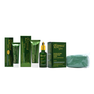 Express Glow Soap Combo-1 (Soap 7oz + Gel 1oz + Cream 1.7oz + Serum 1.66oz) Express glow