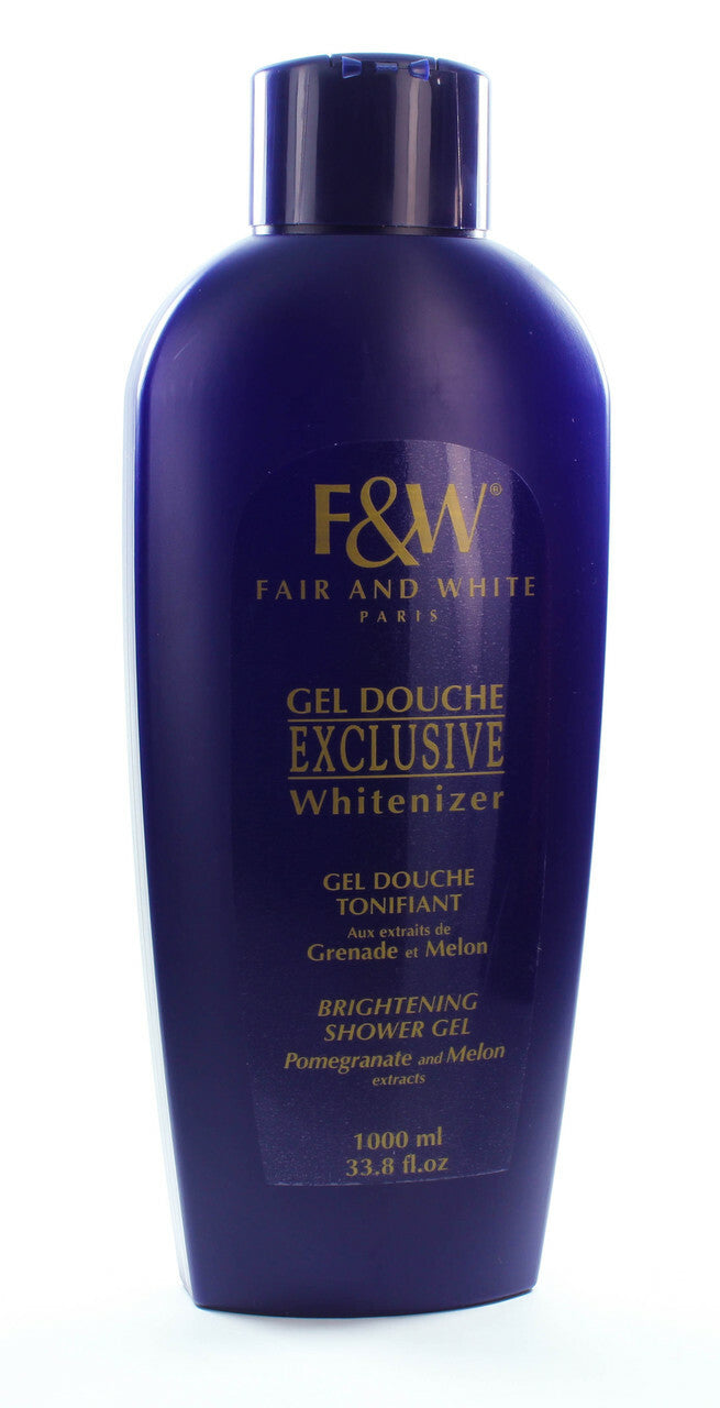 Fair &amp; White Exclusive Brightening Shower Gel 33.8 oz / 1000 ml Fair &amp; White Exclusive