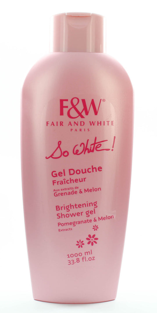 So White Brightening Shower Gel 33.8 oz / 1000 ml Fair & White So White