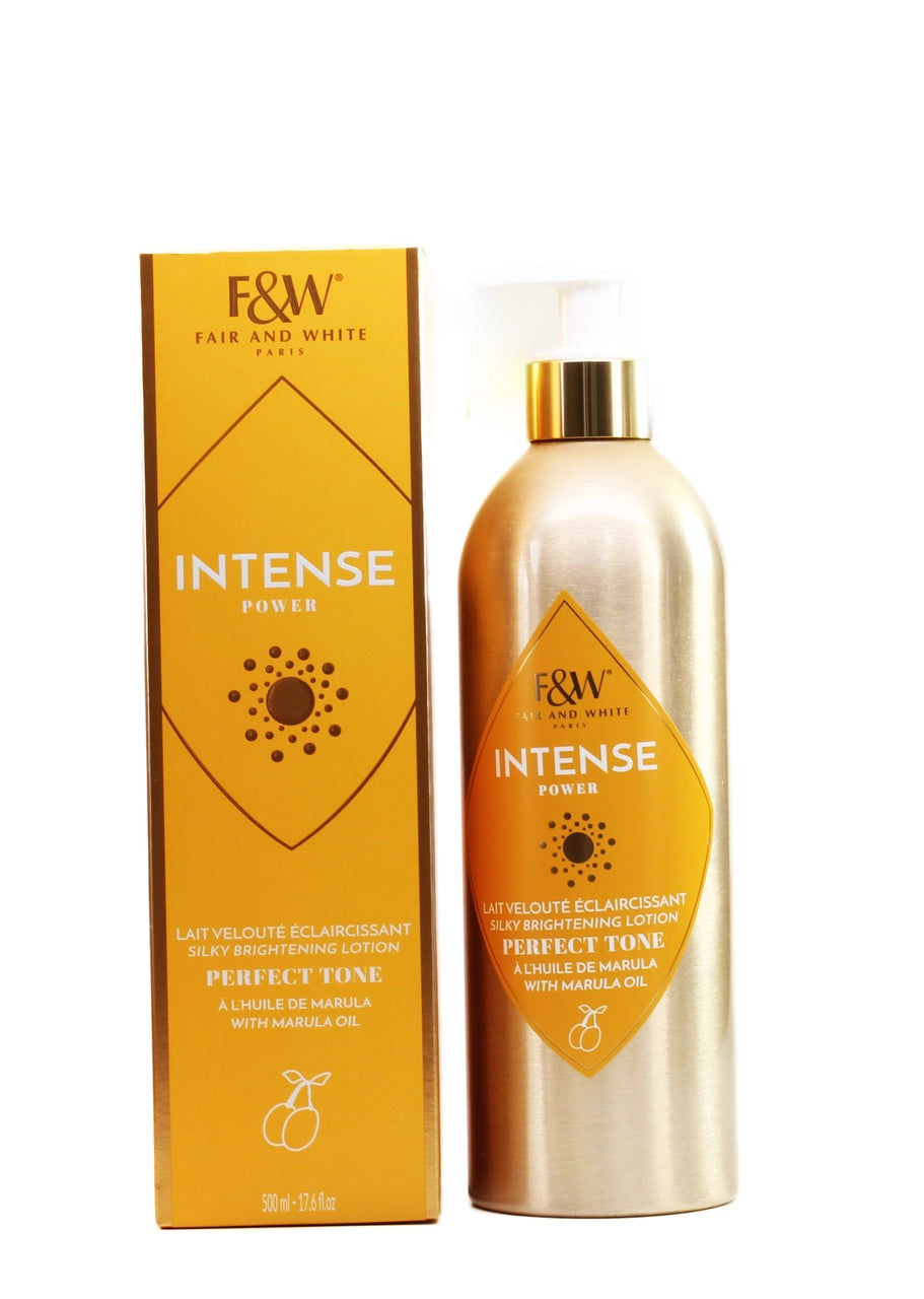 Fair &amp; White Intense lotion with Marula Oil 17.6 pz / 500 ml Intense Power