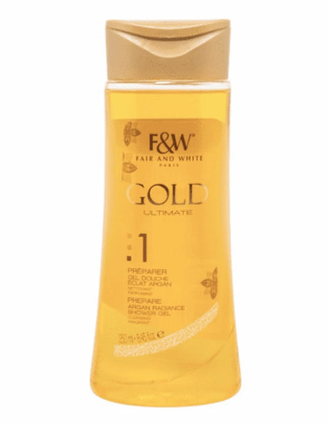 Fair &amp; White Gold Ultimate Argan Radiance Body Wash 8.45 oz / 250 ml Fair &amp; White Gold