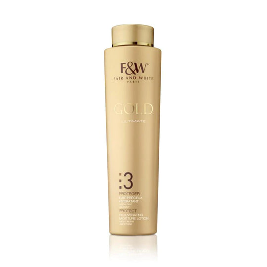 Fair & White Gold Lotion #3 Rejuvenating Moisture 17.6 oz / 500ml Fair & White Gold