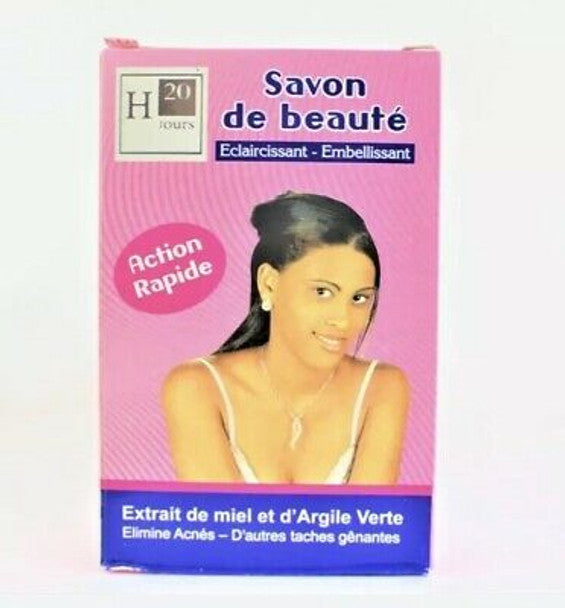 H20 Reg. Natural Lightening Soap 7.5 oz / 225 g H20