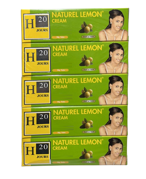 Pack Of 10 H20 Jours Lemon Cream 50g H20
