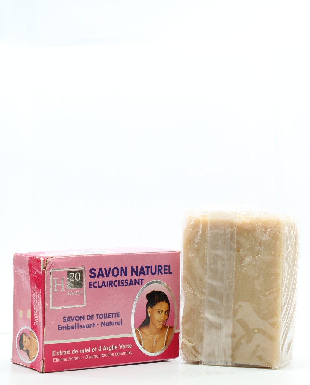 H20 Reg. Natural Lightening Soap 7.5 oz / 225 g H20