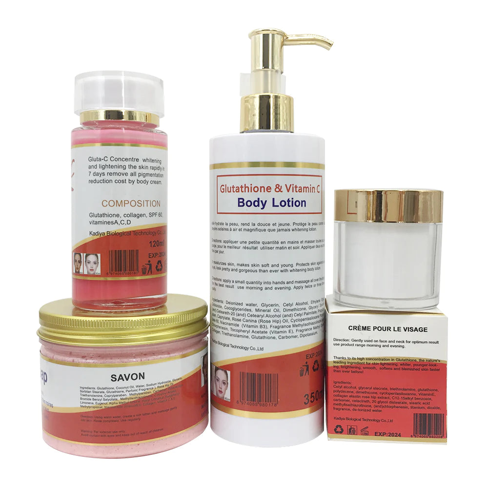 Gluta C Concentrate Intense Whitening Range Remove Hyperpigmentation Glowing Skin for Half Cast Skin Gluta-C