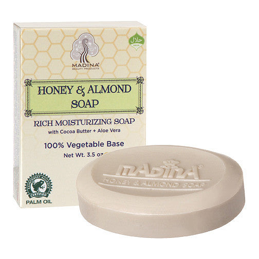 Madina Honey &amp; Almond Soap 3.5 oz MADINA