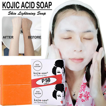 Kojie San Lightening Kojic Acid Soap 3 Bars Kojie San