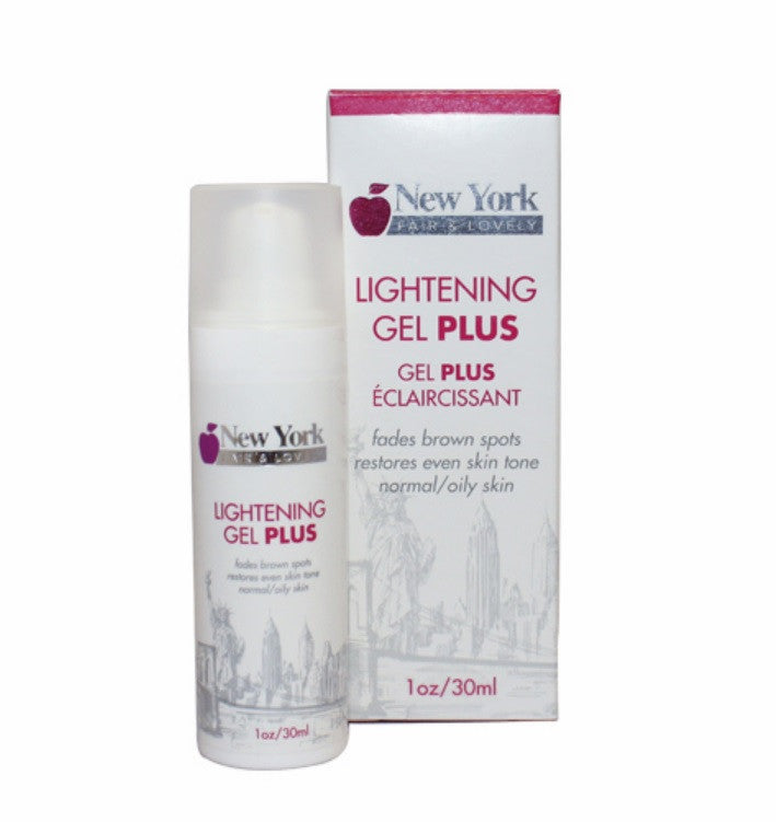 New York Fair &amp; Lovely Lightening Gel Plus 1 oz / 30ml New York fair and lovely