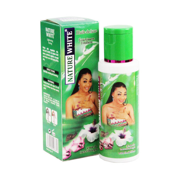 Nature White Luxury Body Oil w/ Snail Slime 125 ml Nature White