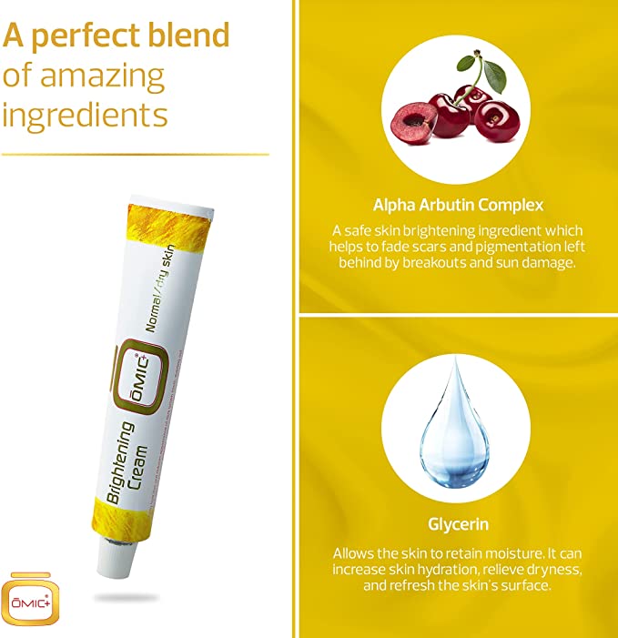 Omic Skin Brightening Tube gel 1.76 oz / 50 g OMIC MITCHEL BRAND