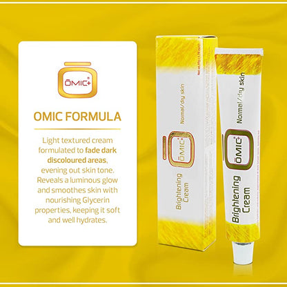 Omic Skin Brightening Tube Cream 1.76 oz / 50 g OMIC MITCHEL BRAND
