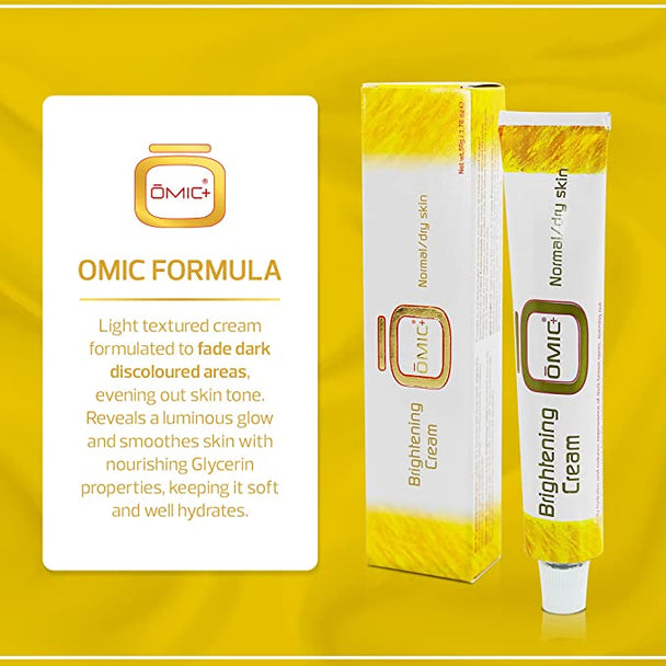Omic Skin Brightening Tube Cream 1.76 oz / 50 g OMIC MITCHEL BRAND